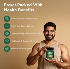 Premium Spirulina Powder 100g | 100% Pure | Daily Superfood Supplement