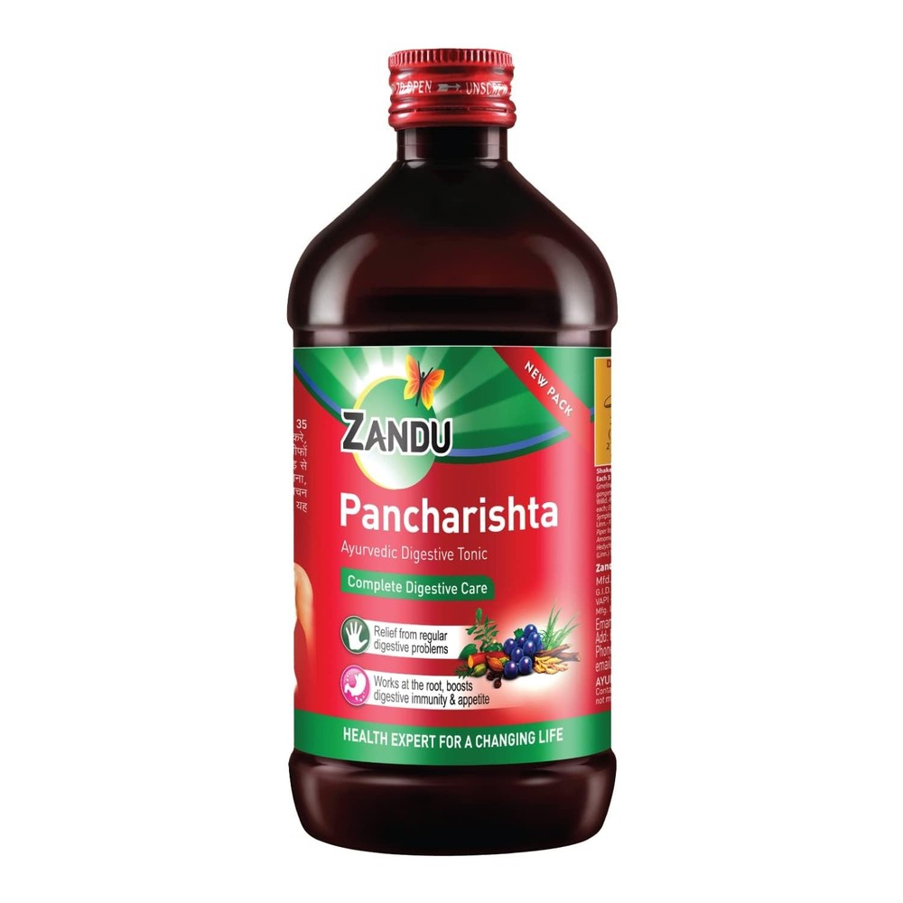 Zandu Pancharishta Ayurvedic Digestive Tonic 450 ml