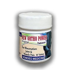 Ortho Power Tablet (24 x 40 Unit) Natural for Muscle & Joint pain relief