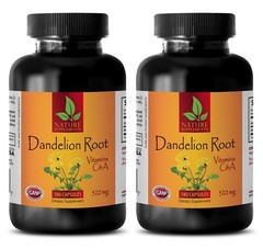 Urinary tract health – DANDELION ROOT – liver support – 2 Bottles 360 Capsules
