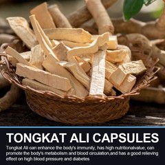 120 Capsules 3450mg TongkatAli Extract 200:1 Strong Natural Testosterone Booster