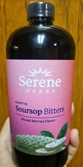 Serene Herbs Exotic Soursop Bitters 16 fl oz Mixed Berries 03/2027