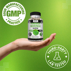 100% Pure Moringa Oleifera Leaf – Superfood, Antioxidant, Greens Supplement
