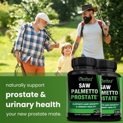 Prostate Support – Saw Palmetto – Supports Hair Growth* Urinary Tract Health*