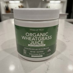 Raw BioActive Organic Wheatgrass Juice Powder – 20:1 Concentrate, 60 Servings