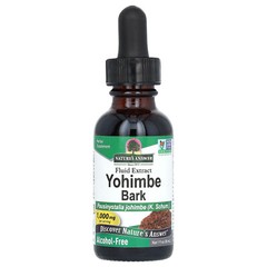 Nature s Answer Yohimbe Alcohol Free 1000 mg 1 fl oz 30 ml Alcohol-Free,