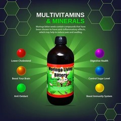 Natural Libido Tonic with Soursop and Moringa – 16oz – Boost Energy and Vitality
