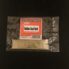 Golden Seal Herb powder “West Indian Herbs” brand 1/4 oz.