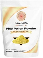 Pine Pollen Powder Wild Harvested – 99% Cracked Cell Wall (4oz/114g) Supports…