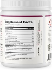 USDA Organic Beet Root Powder with Pomegranate & Spinach – 30 Servings, Mixed…