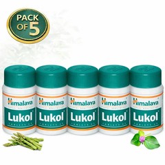 5 x Himalaya Lukol 300 Tabs For Women Wellness Support Exp 2028