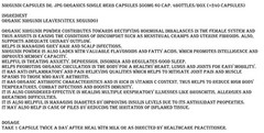 4x Dr. JPG Organic ISO & GMP Certified Nirgundi 60caps for arthritis & joint sup