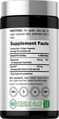 Ashwagandha + Magnesium Glycinate | 120 Vegan Capsules | by Horbäach