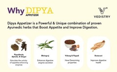 3 x Vedistry Ayurvedic Dipya Appetizer Booster Syrup For Healthy Weight
