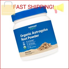 Nutricost Organic Astragalus Root Powder 1LB – Gluten Free, Non-GMO, Vegetarian