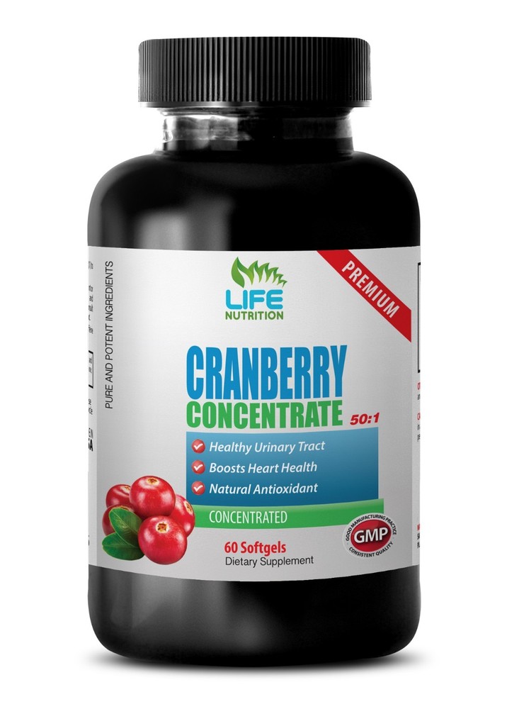 Detoxify Your Body – Cranberry Extract 50:1 – Vitamin E Capsule 1000 1B