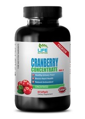 Detoxify Your Body – Cranberry Extract 50:1 – Vitamin E Capsule 1000 1B