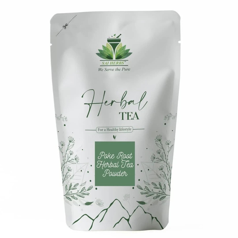 Poke Root Herbal Tea Powder – Phytolacca Americana – Pure & Natural 100 gm