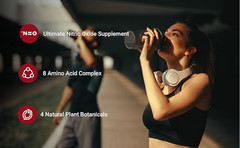 Nitric Oxide Booster Supplement – L-Arginine, L-Citrulline 3000mg – 300 Capsules