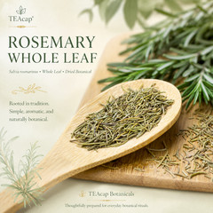 Rosemary Herb or Powder | Natural Memory Hair & Digestive Support | 1/4/8 oz