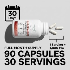 Type Zero Clean Glucomannan Konjac Root Extract (90 Capsules, 30 Servings)