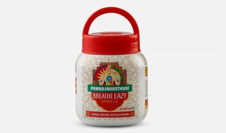 Pankajakasthuri Ayurvedic Breathe Eazy,400 g-Supplement For Healthy Breathing FS