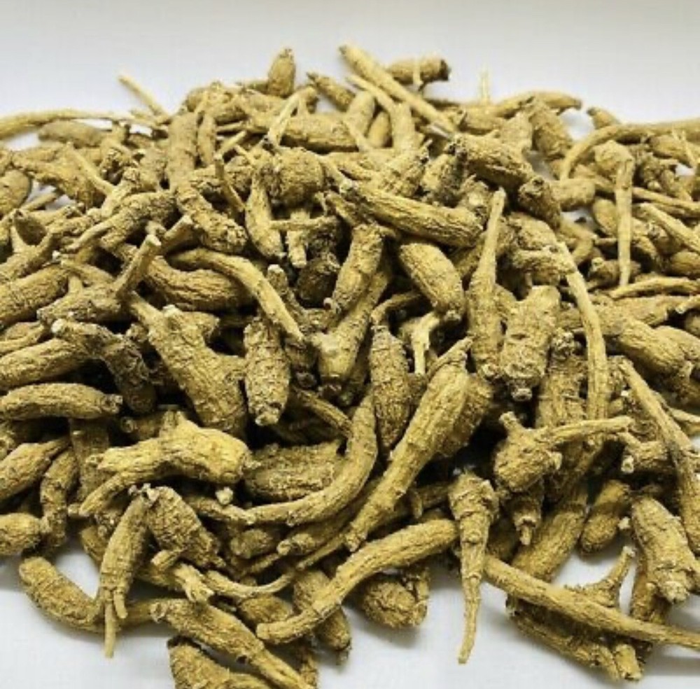 8 oz – Hand Selected American Ginseng Root Tails Size S/M – Wisconsin ginseng