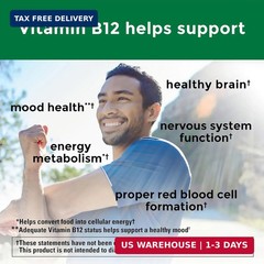 Nature Made Vitamin B12 Gummies 1000 mcg per serving, 80 Count (Pack of 1)