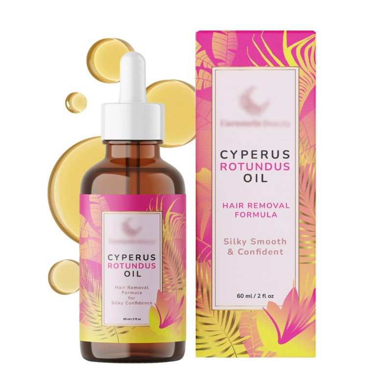 1-5PCS Cyperus Rotundus Oil – 60ml Natural Cyperus Rotundus Oil For Hair Removal