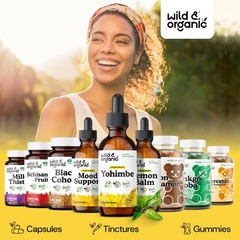 Yohimbe Liquid Extract Drops 5mg Yohimbine 2oz Pausinystalia Bark Herbal Support