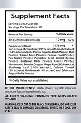 Parasite Killer – ANTI-PARASITE Complex – To do a parasite cleanse – 1 Bottle