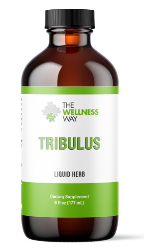 The Wellness Way Tribulus Organic Liquid Herb 6 oz-new-sealed-exp 6/30