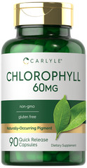 Chlorophyll Pills | 90 Capsules | Chlorophyll Conconcentrate | by Carlyle