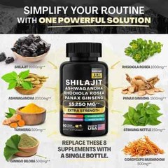 6X Dynamic Vitality Bundle – Sea Moss Multivitamin & Shilajit Power Combo US