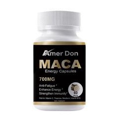 Black Maca Capsules – Testosterone Booster, Support, Energy, Endurance, Desire
