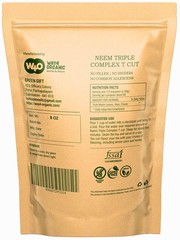 Neem Triple Complex T Cut Fresh Leaf Tea Blend Leaves Bark Flower 8 oz