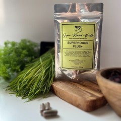 Organic Wild Harvested SuperFoods Plus+ Capsules 650m