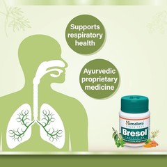 Himalaya Bresol Tablets 60 Tabs
