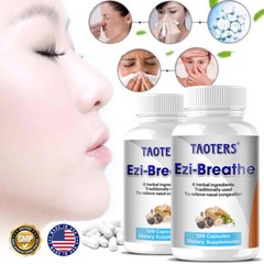 Ezi-Breathe Capsules – 6 Herbal Ingredients for Nasal Congestion Relief