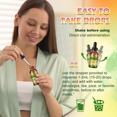 1/2/4×60ml Soursop Graviola Drop W/Balckseed Oil SeaMoss Digestive Immune Health