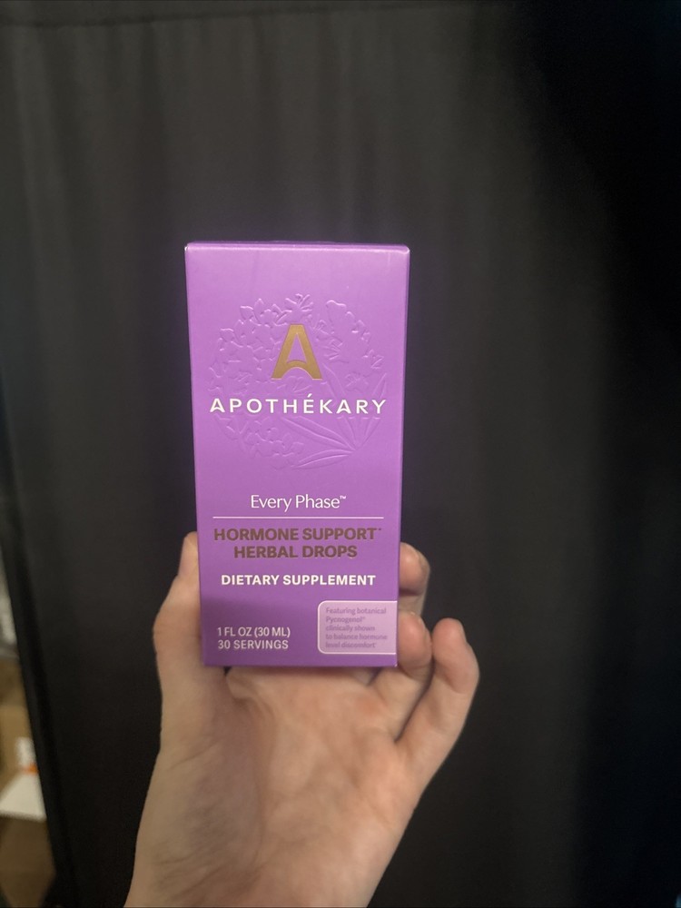 Apothekary Every Phase Hormone Support 1fl Oz Exp 11/2028