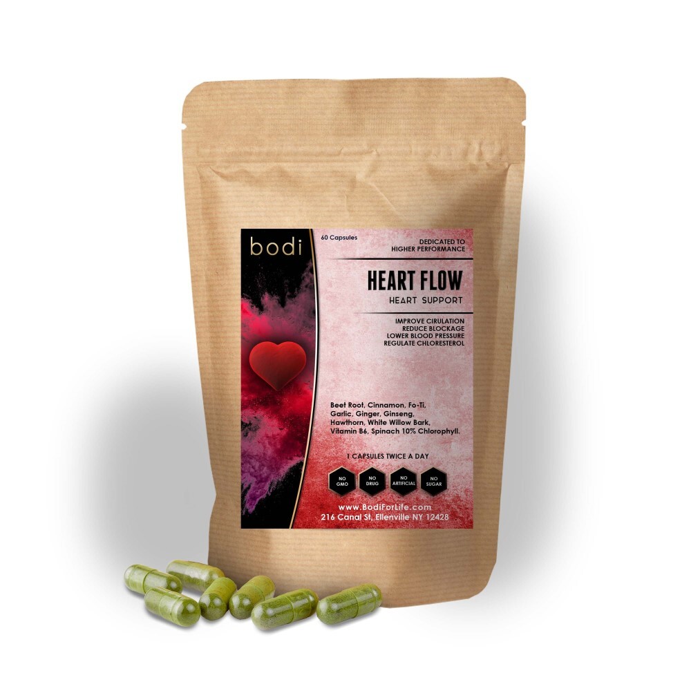 Heart Flow Capsule | 60 Capsules | 100% Pure Natural Hand Crafted