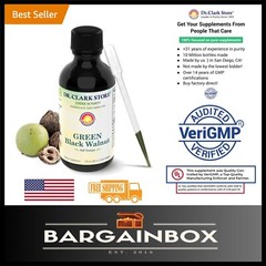 Extra Strength Wild-Harvested Black Walnut Tincture – 2 fl. oz Detox Solution