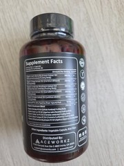 Aceworkz 10X Mushroom Complex 60 Capsules Immune Enery Stress Memory EXP 3/28