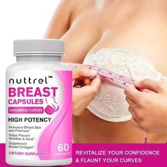 BIGGER BREAST GROWTH ENHANCEMENT BUST FIRMING ENLARGING BREASTS 60 CAPSULE