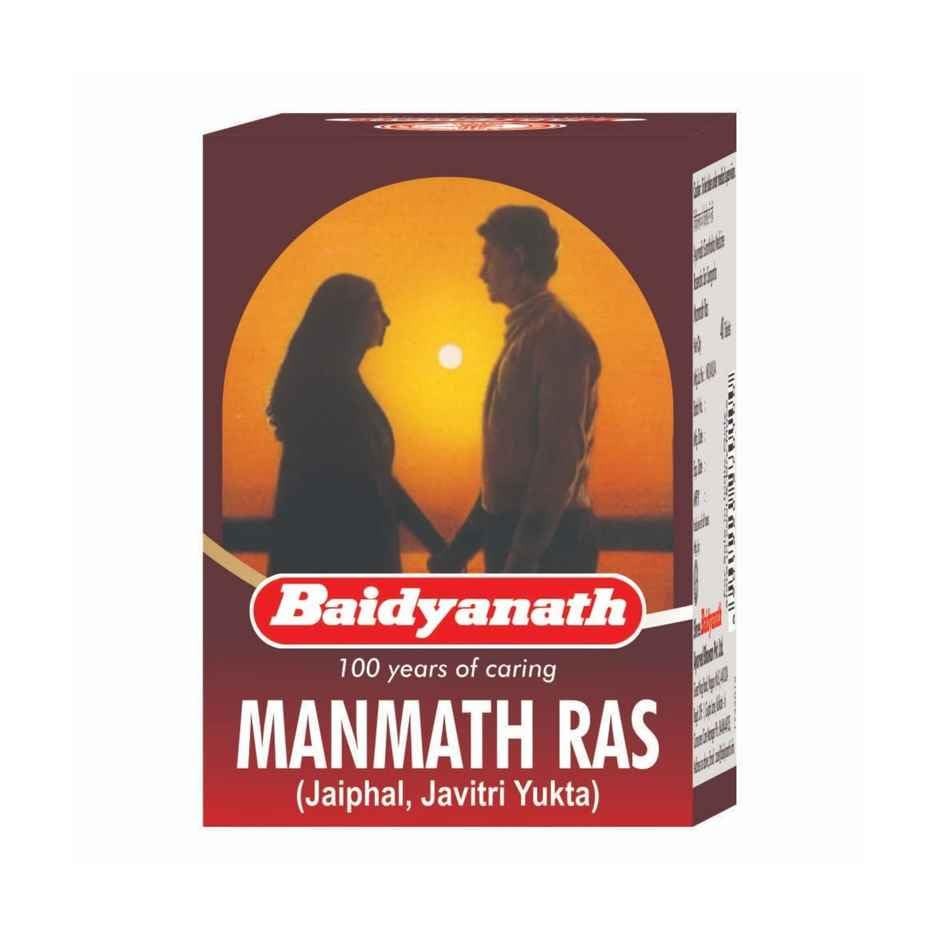 5 X Baidyanath Manmath Ras (40tab) Herbal Ayurvedic Sexual Wellness | 200 Tabs