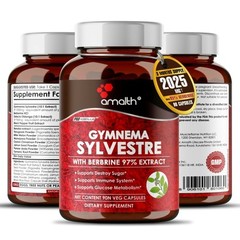 Gymnema Sylvestre Extract Plus 12 Premium Herbs Blood Sugar 2025mg 90 Capsules