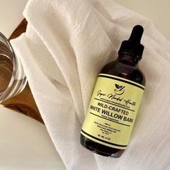White Willow Bark Tincture | Wild-Crafted | Salix Alba | Wellness