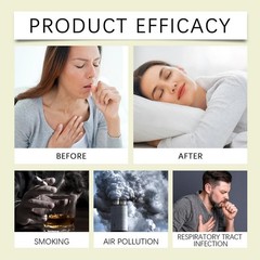 4 Style Herbal Diffuser w/Mullein Thyme Mint for Lung Health Fresh Air 4 packs