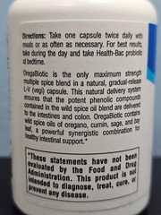 North American Herb & Spice OregaBiotic 60 L-V Caps – New / Sealed! Exp 2/2027